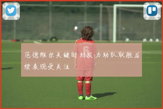 范德维尔关键时刻发力助队取胜后续表现受关注